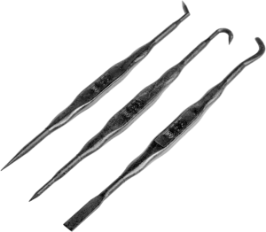 Breakthrough Clean BTFRPP3PK Double Ended Fiber Picks Black Firearm Universal Cleaning Carbon Build-up from Grooved Areas 3 Pack Breakthrough Clean BTFRPP3PK Double Ended Fiber Picks Black Firearm Universal Cleaning Carbon Build-up from Grooved Areas 3 Pack