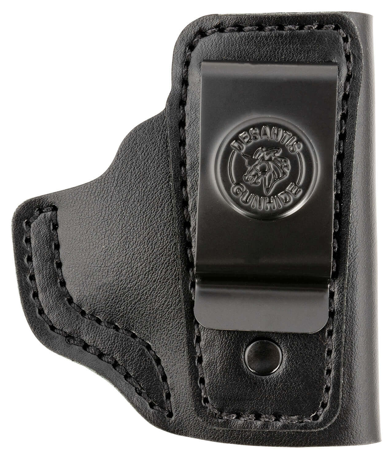 DeSantis Gunhide 031BA7FZ0 Insider IWB Black Leather Belt Clip Fits Ruger LCP II Right Hand - Image 2
