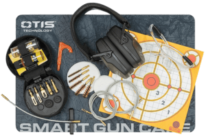 Otis GFNSB1 Shooting Bundle  Includes Otis Tactical Cleaning Kit .17 Cal-12 Gauge/Eye Protection/Ear Protection/Cleaning Matt