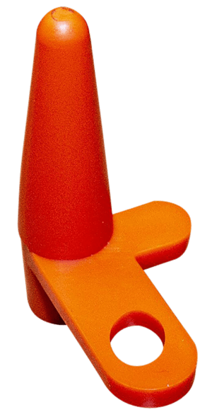 KleenBore KBCF Chamber Flag  Orange 4.30″ Long 2 Pack