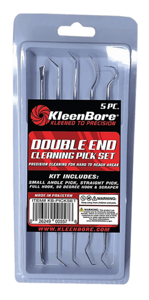KleenBore KBPICKSET Stainless Steel Double Ended Gun Pick Set