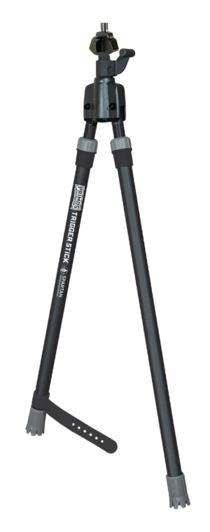 Primos 65829 Trigger Stick  Medium 21.50″-40″  Black  Spartan Precision Magnetic Attachment System