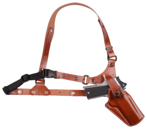 Galco GA880R Great Alaskan Chest Holster Fits Chest Up To 54″ Tan Leather Shoulder/Torso Strap Fits Springfield XDM Elite Right Hand Galco GA880R Great Alaskan Chest Holster Fits Chest Up To 54″ Tan Leather Shoulder/Torso Strap Fits Springfield XDM Elite Right Hand