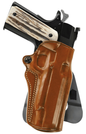 Galco SM2-266R Speed Master 2.0 OWB Tan Leather Paddle Fits Kimber/Springfield 1911 4″ Colt/SW1911SC/Para USA 4 1/4″ Right Hand Galco SM2-266R Speed Master 2.0 OWB Tan Leather Paddle Fits Kimber/Springfield 1911 4″ Colt/SW1911SC/Para USA 4 1/4″ Right Hand