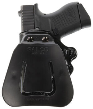 Galco SM2-800B Speed Master 2.0 OWB Black Leather Paddle Fits CZ P-10M/Glock 43/43x Right Hand Galco SM2-800B Speed Master 2.0 OWB Black Leather Paddle Fits CZ P-10M/Glock 43/43x Right Hand