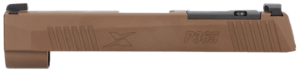 Sig Sauer 8900987 P365XL Slide Assembly with Micro Optics Cut Coyote Tan Nitride XRAY3 Day Night Sights for 9mm 3.7″ Barrel