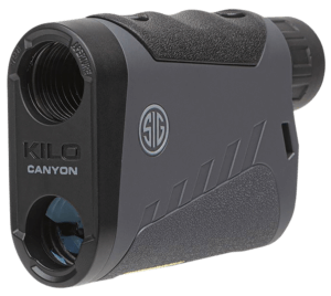 Sig Sauer Electro-Optics SOKCN606 KILO Canyon Black/Gray Black Rubber Armor 6x22mm 3000 yds Max Distance LED Display