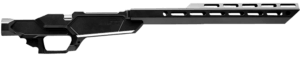 Sharps Bros SBC05 Heatseeker Rifle Chassis Stock 6061-T6 Aluminum w/Black Cerakote Finish 14ā³ M-Lok Handguard Fits Ruger American Rifle Ranch Short Action Sharps Bros SBC05 Heatseeker Rifle Chassis Stock 6061-T6 Aluminum w/Black Cerakote Finish 14ā³ M-Lok Handguard Fits Ruger American Rifle Ranch Short Action