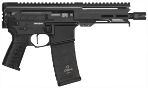 CMMG 94A6867AB Dissent MK4 9mm Luger 33+1 6.50″ Black Picatinny Brace Adapter 5.50″ M-LOK Handguard Left Side Charging Handle Zeroed Linear Comp Zeroed Drop-In Single Stage Trigger CMMG 94A6867AB Dissent MK4 9mm Luger 33+1 6.50″ Black Picatinny Brace Adapter 5.50″ M-LOK Handguard Left Side Charging Handle Zeroed Linear Comp Zeroed Drop-In Single Stage Trigger