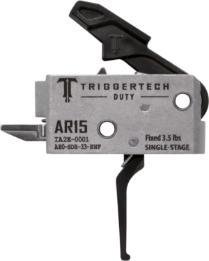 TriggerTech AH0SDB33NNF Duty Flat Trigger Single-Stage 3.50 lbs Draw Weight Fits AR-15 TriggerTech AH0SDB33NNF Duty Flat Trigger Single-Stage 3.50 lbs Draw Weight Fits AR-15