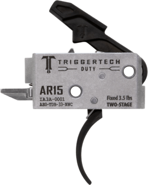 TriggerTech AH0TDB33NNC Duty Curved Trigger Two-Stage 3.50 lbs Draw Weight Fits AR-15 TriggerTech AH0TDB33NNC Duty Curved Trigger Two-Stage 3.50 lbs Draw Weight Fits AR-15
