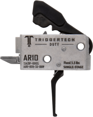 TriggerTech AHTSDB33NNF Duty Flat Trigger Single-Stage 3.50 lbs Draw Weight Fits AR-10 TriggerTech AHTSDB33NNF Duty Flat Trigger Single-Stage 3.50 lbs Draw Weight Fits AR-10