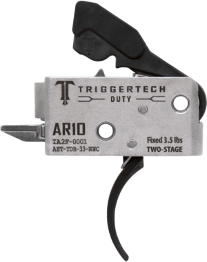 TriggerTech AHTTDB33NNC Duty Curved Trigger Two-Stage 3.50 lbs Draw Weight Fits AR-10 TriggerTech AHTTDB33NNC Duty Curved Trigger Two-Stage 3.50 lbs Draw Weight Fits AR-10