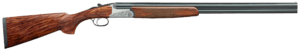 Fausti Usa  Inc 15803 Caledon  28 Gauge 2.75 2rd 26″ Blued Barrel  Engraved Stainless Rec  Wood Laser Grain Stock  Metallic Bead Sight”