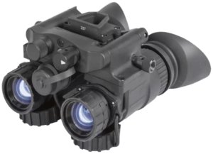 AGM Global Vision 15WP4423483111 Wolverine Pro-4 3AL1 Night Vision Rifle Scope Matte Black 4x70mm Gen 3 Auto-Gated Level 1 Illuminated Red Chevron w/Ballistic Drop Reticle