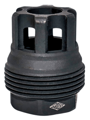 Yankee Hill 4401MB28 sRx QD Mini Muzzle Brake Black Phosphate Steel with 1/2″-28 tpi  9mm  1.10″ OAL & 9.375″ Diameter for sRx Adapters