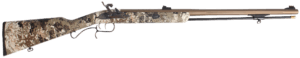 Traditions R3980525 ShedHorn  50 Cal Musket 26″ Fluted  Stainless Barrel/Rec  Veil Wideland Synthetic Stock  Williams Fiber Optic Sights  Accelerator Breech Plug