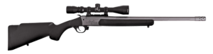 Traditions CR5-351130R Outfitter G3 35 Rem 1rd 22″  Stainless Cerakote Barrel/Rec  Black Synthetic Furniture  3-9x40mm Scope