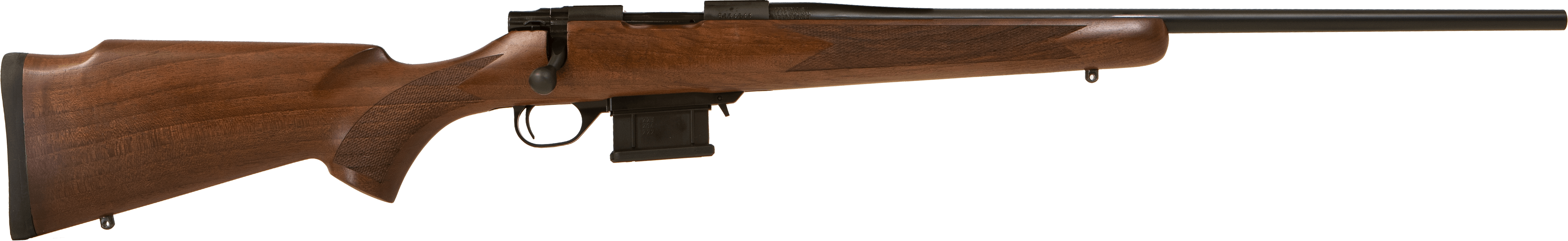 Howa HWH6ARC M1500 Mini Hunter 6mm ARC 5+1 22″ Black Threaded Barrel Black Drilled & Tapped Steel Receiver Walnut Fixed Stock Right Hand Howa HWH6ARC M1500 Mini Hunter 6mm ARC 5+1 22″ Black Threaded Barrel Black Drilled & Tapped Steel Receiver Walnut Fixed Stock Right Hand
