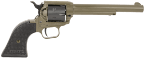 Heritage Mfg RR22T6 Rough Rider 22 LR 6 Shot 5.50″ OD Green Cerakote Barrel OD Green Cerakote w/Black Accents Frame Black Cerakote Cylinder Black Star Polymer Grips Heritage Mfg RR22T6 Rough Rider 22 LR 6 Shot 5.50″ OD Green Cerakote Barrel OD Green Cerakote w/Black Accents Frame Black Cerakote Cylinder Black Star Polymer Grips