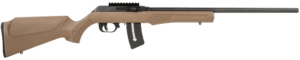 Rossi RS22W2111B RS22  22 WMR 10+1 21″  Matte Black Barrel/Rec  Brown Fixed Monte Carlo Stock  Optics Mount