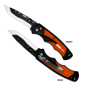 AccuSharp 741C Replaceable Blade Razor 3.50″ Folding Plain Stainless Steel Blade/Blaze Orange Ergonomic Anti-Slip Anodized Aluminum Handle/ Includes 2 Replacement Blades/Belt Clip AccuSharp 741C Replaceable Blade Razor 3.50″ Folding Plain Stainless Steel Blade/Blaze Orange Ergonomic Anti-Slip Anodized Aluminum Handle/ Includes 2 Replacement Blades/Belt Clip