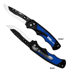 AccuSharp 743C Replaceable Blade Razor 3.50″ Folding Plain Stainless Steel Blade/Royal Blue Ergonomic Anti-Slip Anodized Aluminum Handle/Includes 2 Replacement Blades/Belt Clip AccuSharp 743C Replaceable Blade Razor 3.50″ Folding Plain Stainless Steel Blade/Royal Blue Ergonomic Anti-Slip Anodized Aluminum Handle/Includes 2 Replacement Blades/Belt Clip