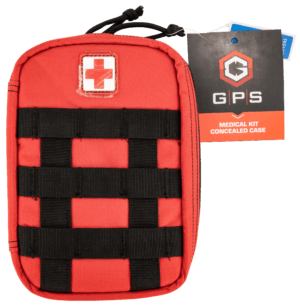 GPS Bags MEDCKITRD Medical Concealed Case Red GPS Bags MEDCKITRD Medical Concealed Case Red