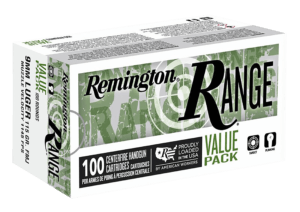 Remington Ammunition R23979 Range Value Pack 9mm Luger 115 gr Full Metal Jacket 100rd Box/ 5 Case