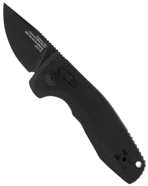 S.O.G SOG12250157 Prohen XR 3.35″ Folding Drop Point Plain Black TiNi Cryo D2 Steel Blade Black Textured G10 Handle S.O.G SOG12250157 Prohen XR 3.35″ Folding Drop Point Plain Black TiNi Cryo D2 Steel Blade Black Textured G10 Handle