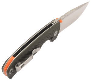 S.O.G SOG14060143 Tellus FLK 3.65″ Folding Clip Point Plain Stonewashed Cryo 440C SS Blade/ Olive Drab Textured GRN Handle S.O.G SOG14060143 Tellus FLK 3.65″ Folding Clip Point Plain Stonewashed Cryo 440C SS Blade/ Olive Drab Textured GRN Handle