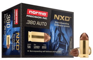 Norma Ammunition 611040020 Self Defense NXD 380 ACP 56 gr NXD 20rd Box Norma Ammunition 611040020 Self Defense NXD 380 ACP 56 gr NXD 20rd Box