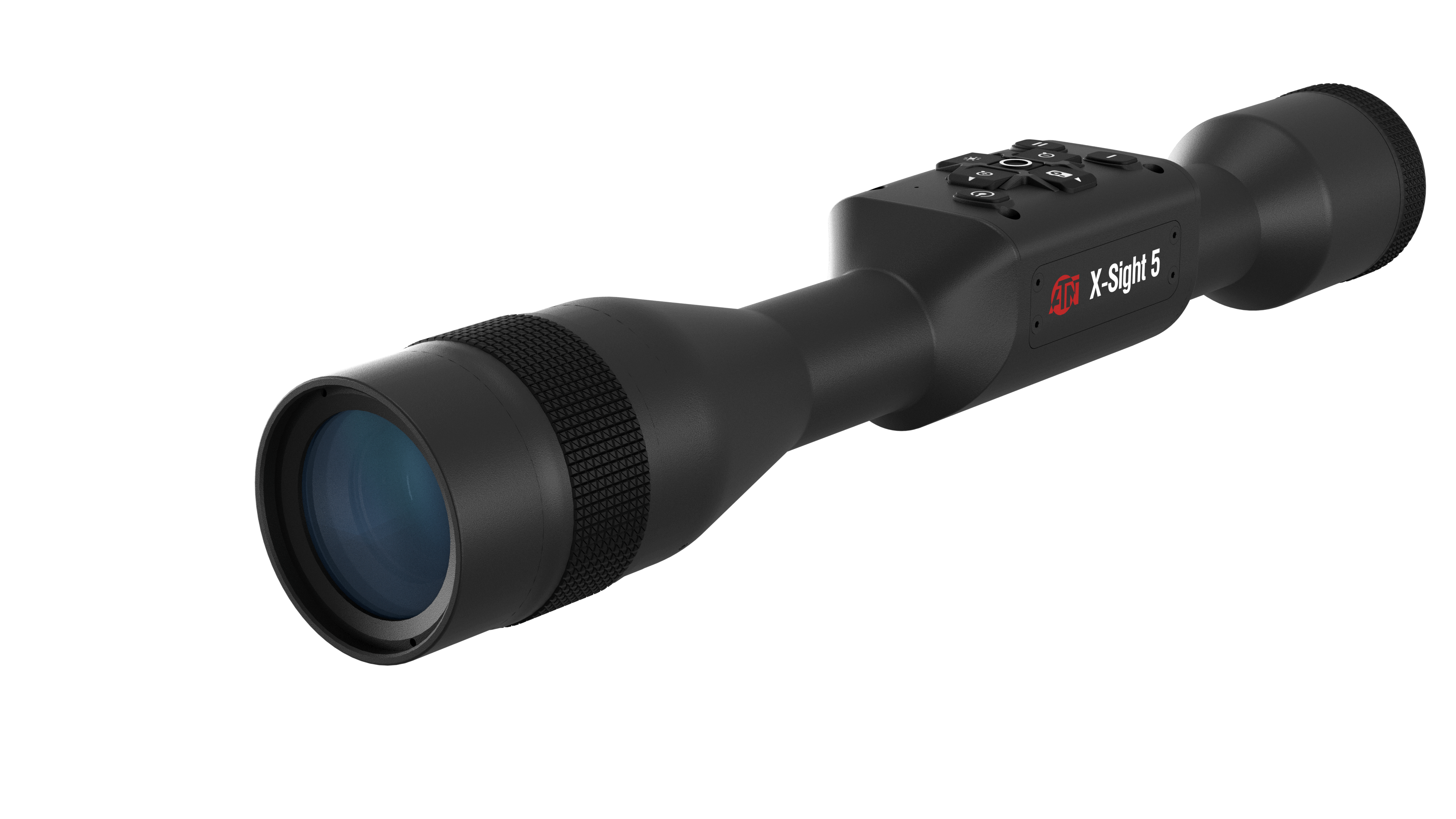 ATN DGWSXS3155P X-Sight 5 Night Vision Rifle Scope Black Anodized 3-15x 30mm Tube Gen 5 Smart Mil Dot Reticle ATN DGWSXS3155P X-Sight 5 Night Vision Rifle Scope Black Anodized 3-15x 30mm Tube Gen 5 Smart Mil Dot Reticle