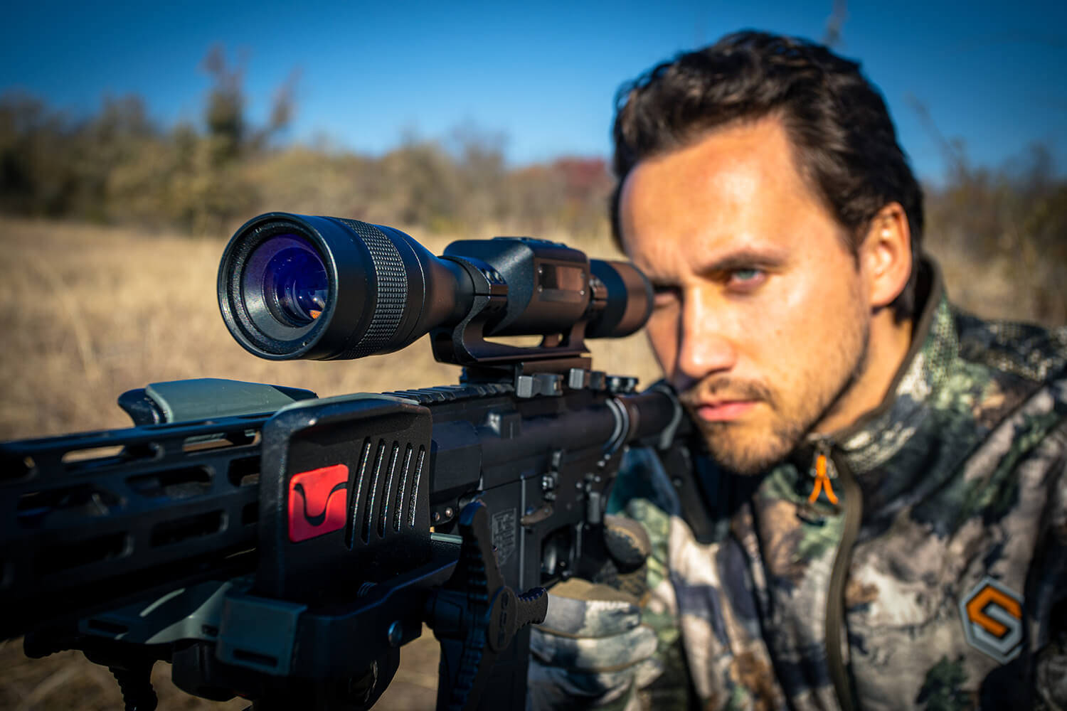 ATN DGWSXS3155P X-Sight 5 Night Vision Rifle Scope Black Anodized 3-15x 30mm Tube Gen 5 Smart Mil Dot Reticle ATN DGWSXS3155P X-Sight 5 Night Vision Rifle Scope Black Anodized 3-15x 30mm Tube Gen 5 Smart Mil Dot Reticle