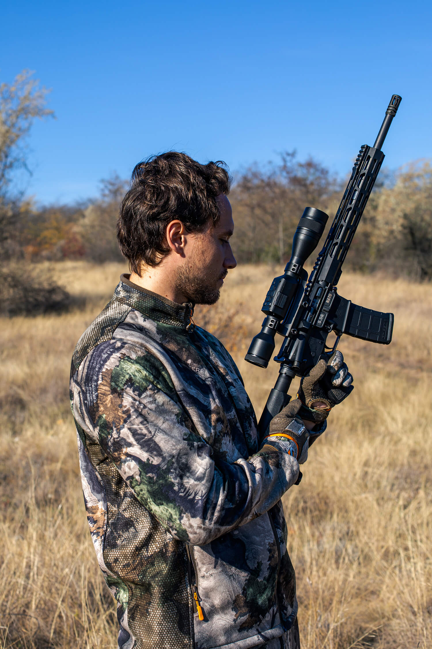 ATN DGWSXS3155P X-Sight 5 Night Vision Rifle Scope Black Anodized 3-15x 30mm Tube Gen 5 Smart Mil Dot Reticle ATN DGWSXS3155P X-Sight 5 Night Vision Rifle Scope Black Anodized 3-15x 30mm Tube Gen 5 Smart Mil Dot Reticle
