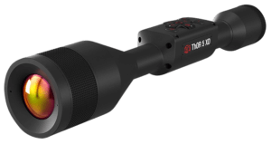 ATN TIWST51250A Thor 5 XD  Thermal Rifle Scope  Black Anodized 2-20x Smart Mil Dot Reticle w/Zoom  1280×1024 12 Micron Resolution