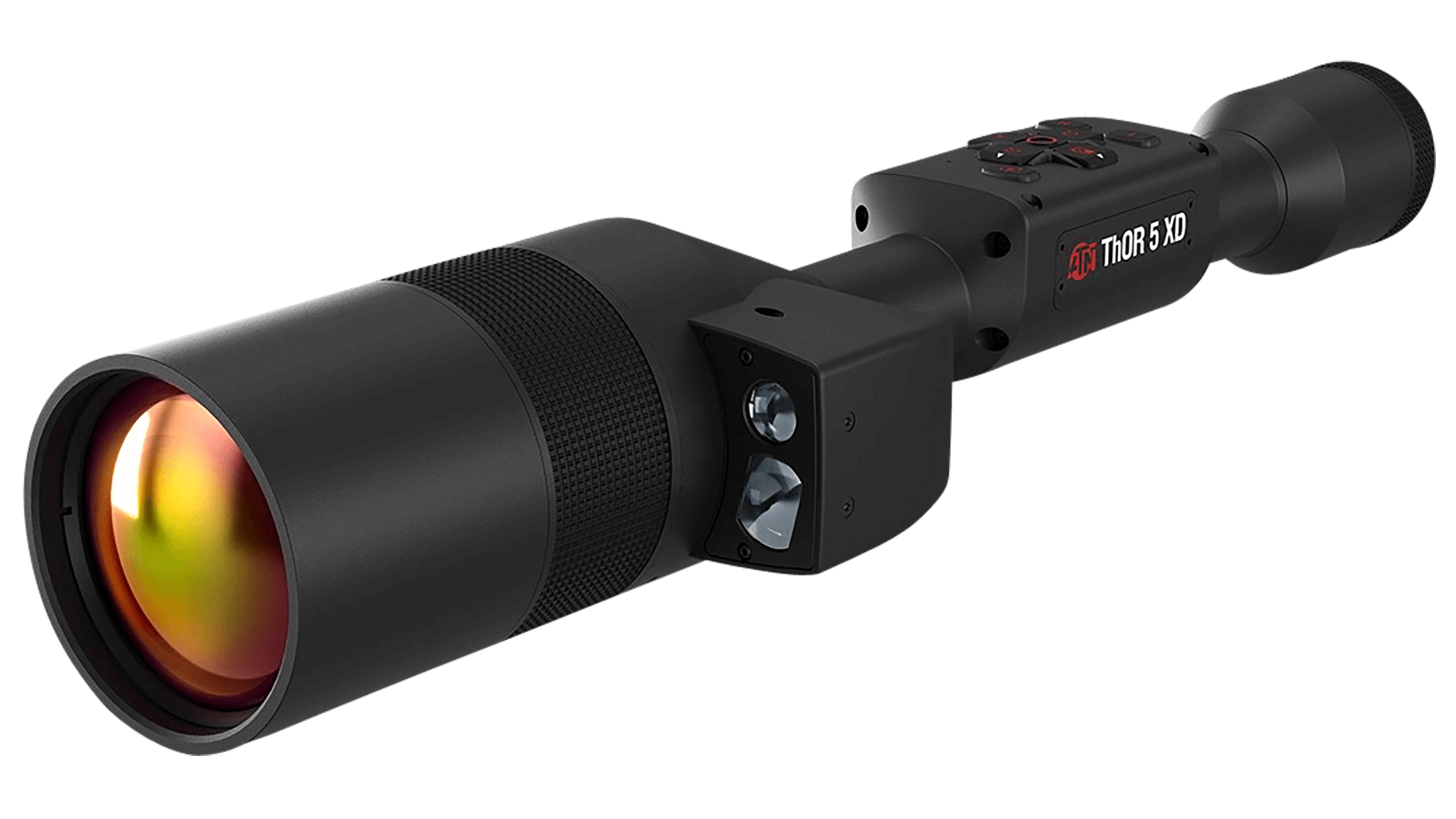 ATN TIWST51210LRF Thor 5 XD LRF Thermal Rifle Scope Black Anodized 4-40x Smart Mil Dot Reticle w/Zoom 1280×1024 60 fps Resolution Features Laser Rangefinder ATN TIWST51210LRF Thor 5 XD LRF Thermal Rifle Scope Black Anodized 4-40x Smart Mil Dot Reticle w/Zoom 1280×1024 60 fps Resolution Features Laser Rangefinder