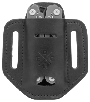 1791 Gunleather HDESSLBLKA EDC Heavy Duty Easy Slide Solo OWB Black Leather Belt Slide Ambidextrous 1791 Gunleather HDESSLBLKA EDC Heavy Duty Easy Slide Solo OWB Black Leather Belt Slide Ambidextrous