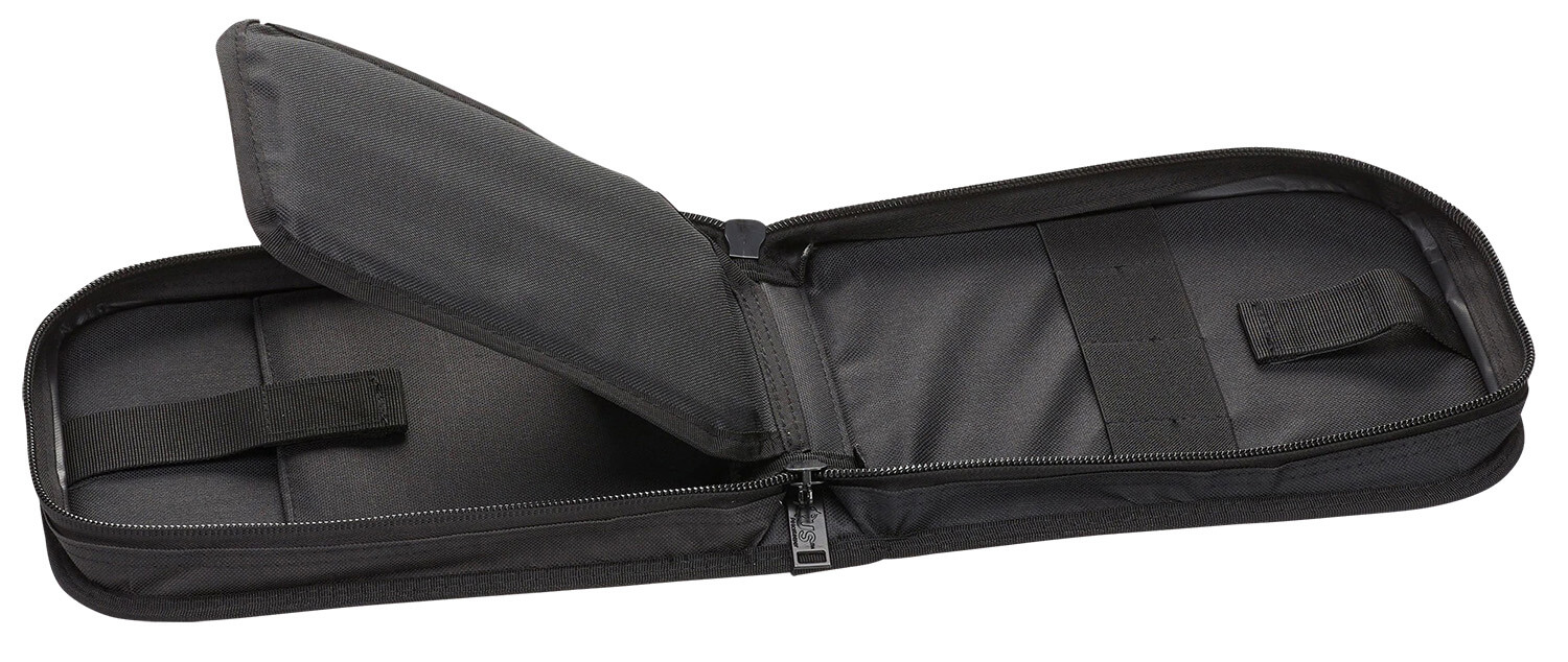 US PeaceKeeper P26108 Handgun Case Black Holds 1 Handgun Polyester US PeaceKeeper P26108 Handgun Case Black Holds 1 Handgun Polyester
