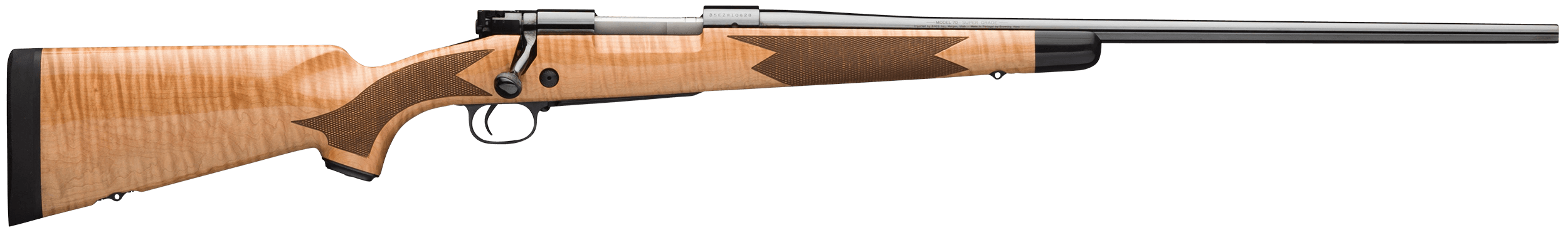 Winchester Repeating Arms 535218212 Model 70 Super Grade 243 Win 5+1 22″ Free-Floating Barrel Polished Blue Steel Receiver Controlled Ejection Gloss AAAA Maple Stock w/Ebony Forearm Tip & Shadowland Cheekpiece Pachmayr Decelerator Recoil Pad Winchester Repeating Arms 535218212 Model 70 Super Grade 243 Win 5+1 22″ Free-Floating Barrel Polished Blue Steel Receiver Controlled Ejection Gloss AAAA Maple Stock w/Ebony Forearm Tip & Shadowland Cheekpiece Pachmayr Decelerator Recoil Pad