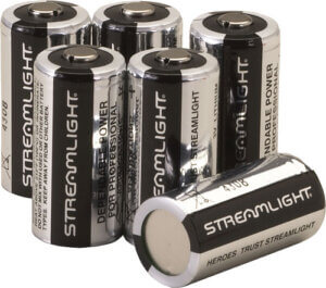 Streamlight 85180 CR123A 3V Li-Ion 6 Pack