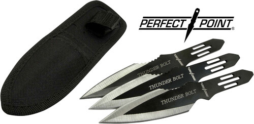 MC PERFECT POINT 6.5 SPEAR POINT THROWING KNIVES 3-PACK MC PERFECT POINT 6.5 SPEAR POINT THROWING KNIVES 3-PACK