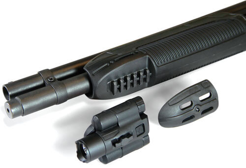 ADAPTIVE TACTICAL AT02901 EX Performance Forend with 300 Lumen Flashlight Black Polymer Concealed 2″ Picatinny Fits Most Mossberg 500/590/Maverick 88 ADAPTIVE TACTICAL AT02901 EX Performance Forend with 300 Lumen Flashlight Black Polymer Concealed 2″ Picatinny Fits Most Mossberg 500/590/Maverick 88