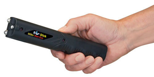 Zap ZAPSTK800FB Zap Stick Stun Gun Close Contact Black Plastic Zap ZAPSTK800FB Zap Stick Stun Gun Close Contact Black Plastic