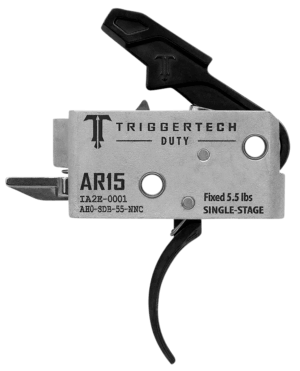 TriggerTech AH0SDB55NNC Duty Mil-Spec Single-Stage Curved 5.5 lbs Draw Weight Fits AR-15 TriggerTech AH0SDB55NNC Duty Mil-Spec Single-Stage Curved 5.5 lbs Draw Weight Fits AR-15