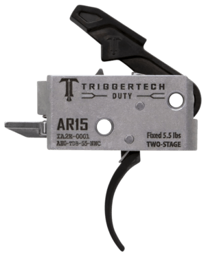 TriggerTech AH0TDB55NNC Duty Mil-Spec Two-Stage Curved 5.5 lbs Draw Weight Fits AR-15 TriggerTech AH0TDB55NNC Duty Mil-Spec Two-Stage Curved 5.5 lbs Draw Weight Fits AR-15