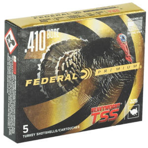 Federal PTSS419F7 Premium Turkey Heavyweight TSS 410Gauge 3″ 13/16oz 7Shot 5 Per Box