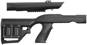 ADAPTIVE TACTICAL AT02020 Tac-Hammer RM4 Black Synthetic Adjustable Stock with Magazine Compartments Stowaway Accessory Rail Fits Ruger 10/22 Takedown (Factory Tapered Barrel) ADAPTIVE TACTICAL AT02020 Tac-Hammer RM4 Black Synthetic Adjustable Stock with Magazine Compartments Stowaway Accessory Rail Fits Ruger 10/22 Takedown (Factory Tapered Barrel)