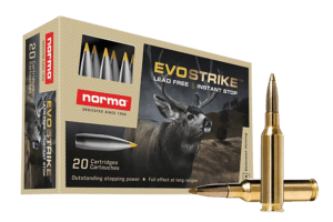 Norma Ammunition 20166482 Dedicated Hunting Evostrike 6.5 Creedmoor 93 gr Polymer Tip Boat Tail 20rd Box Norma Ammunition 20166482 Dedicated Hunting Evostrike 6.5 Creedmoor 93 gr Polymer Tip Boat Tail 20rd Box