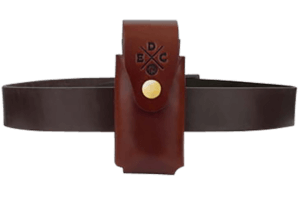 1791 Gunleather HDESSLSCHNA EDC Heavy Duty Easy Slide OWB Chestnut Leather Belt Slide Ambidextrous 1791 Gunleather HDESSLSCHNA EDC Heavy Duty Easy Slide OWB Chestnut Leather Belt Slide Ambidextrous